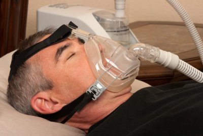 man sleeping